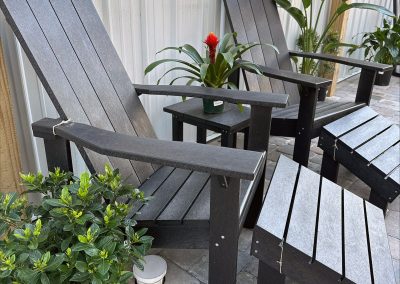 Outdoor Lounges and plants